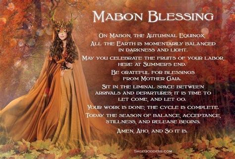 Empowering spells for witches in Mabon equinox